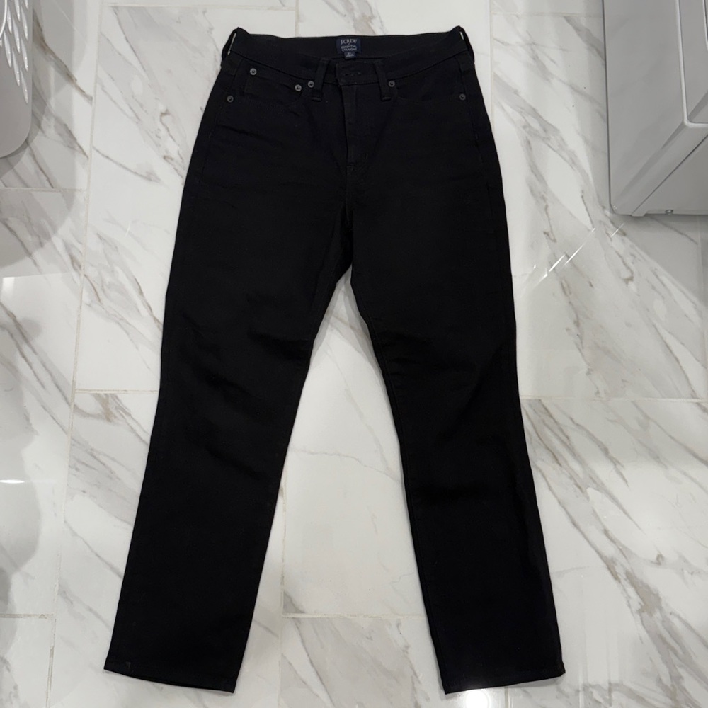 JCrew Favtory Black Denim Jeans